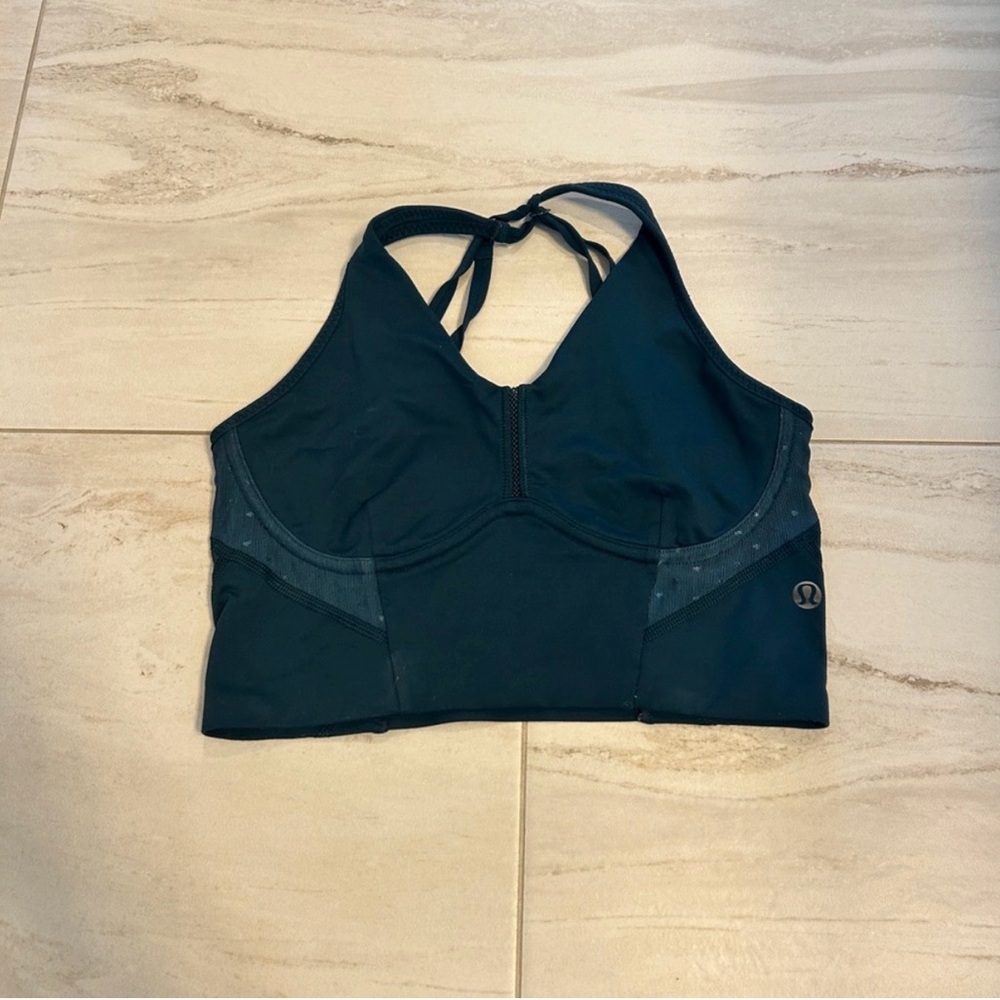 LULULEMON Sports Bra, peacock color